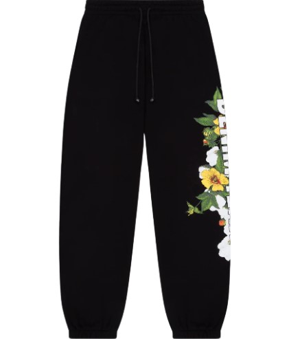 Denim Tears Merch Floral Logo Black Jean