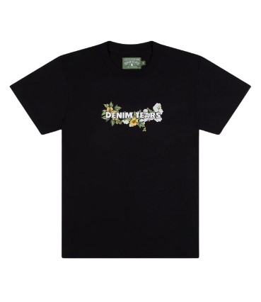 Denim Tears Merch Black Logo T-Shirt